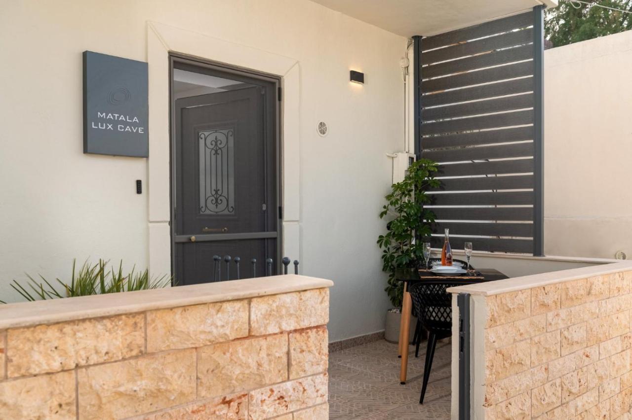 Matala * Lux Cave Villa Exterior photo